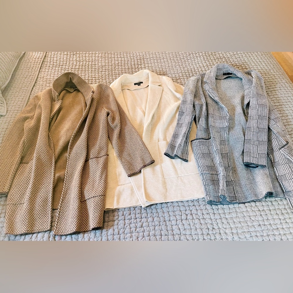 J Crew Open Collar Blazers